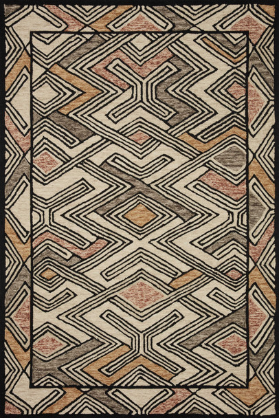 Loloi Nala Nal-03 Ivory / Multi Hand Tufted Area Rugs