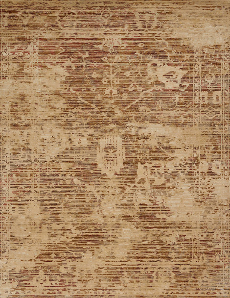 Loloi Oceania Oc-03 Sand / Spice Hand Knotted Area Rugs