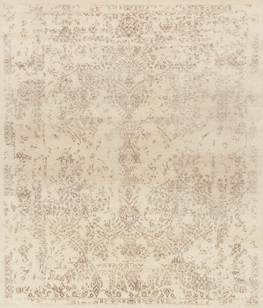 Loloi Pearl Pu-03 Ant. Ivory / Taupe Hand Knotted Area Rugs