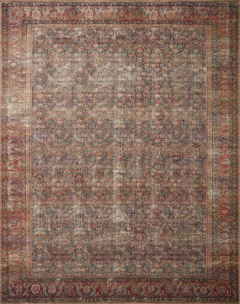 Loloi II Wynter Wyn-09 Onyx / Multi Power Loomed Area Rugs