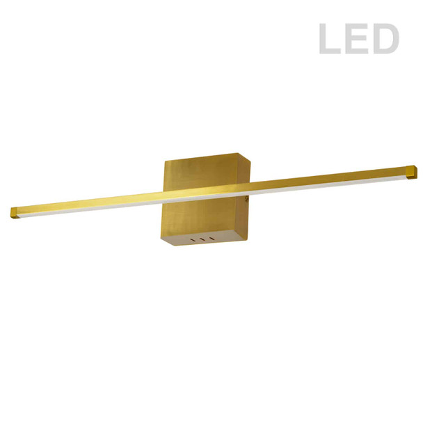 Dainolite 30w Wall Sconce Agb W/wh Acrylic Diffuser - ARY-3630LEDW-AGB