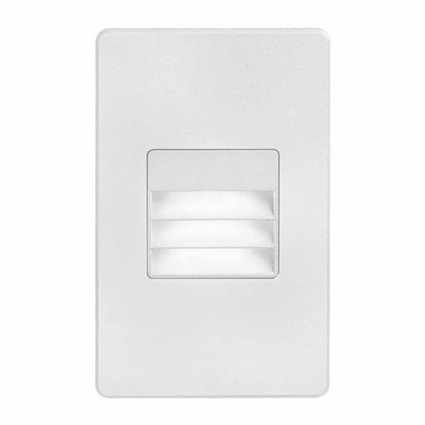 Dainolite White Rectangle In/outdoor 3w Led Wal - DLEDW-234-WH