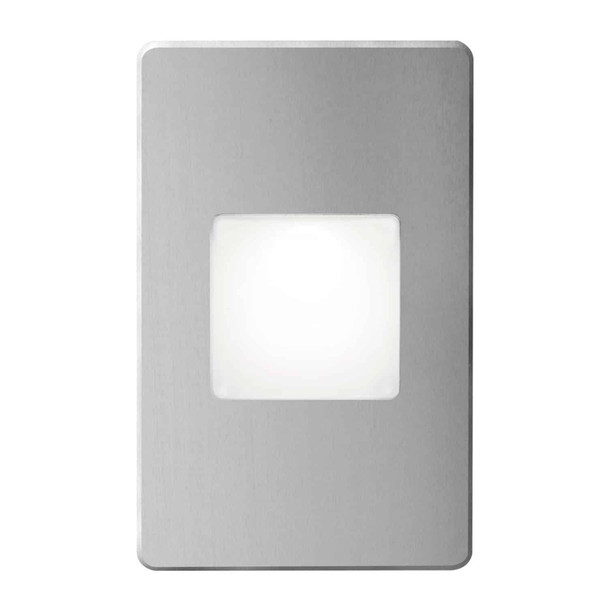 Dainolite Brushed Alum Rectangle In/out 3w Led - DLEDW-245-BA