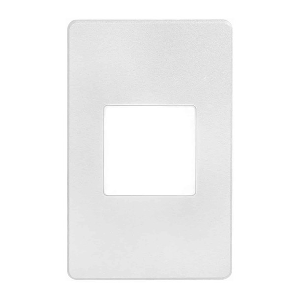 Dainolite White Rectangle In/outdoor 3w Led Wal - DLEDW-245-WH