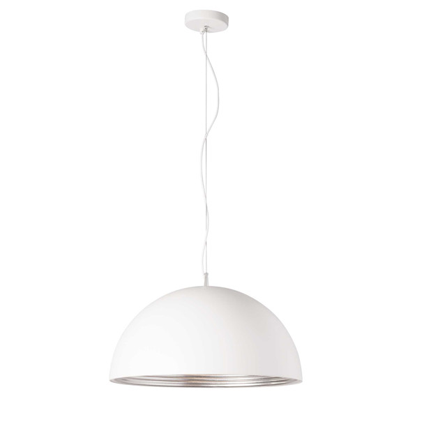 Dainolite 1lt Pendant,aluminum - HKI-201LP-WH