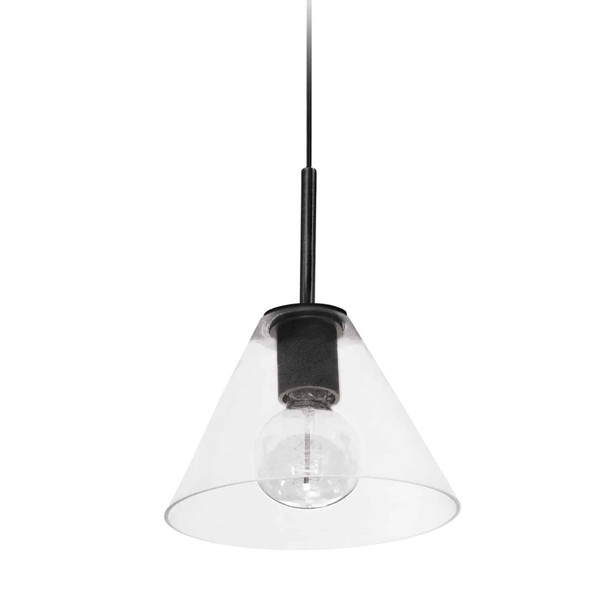 Dainolite 1lt Pendant, Mb W/ Clr Glass - RSW-91P-MB-CLR