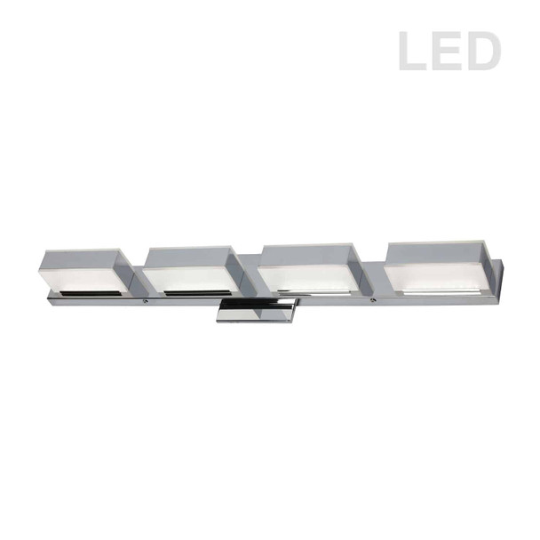 Dainolite 20w Led Wall Vanity, Polished Chrome Finish - VLD-215-4W-PC