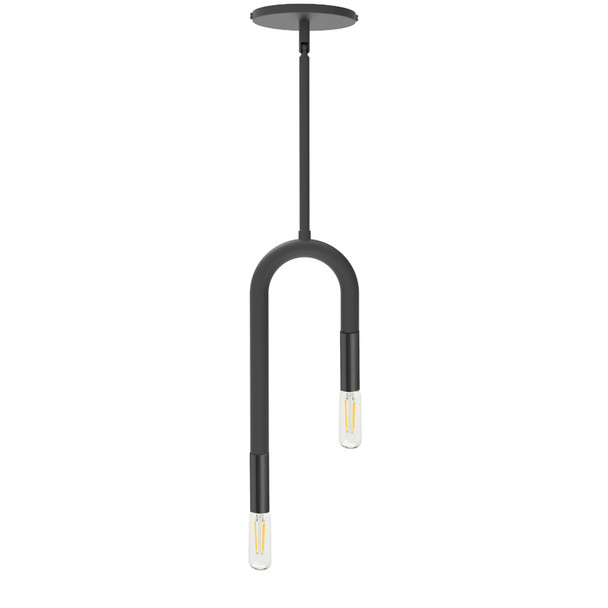 Dainolite 2lt Incandescent Pendant, Mb - WAN-152P-MB