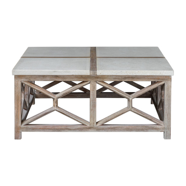 Uttermost Catali Stone Coffee Table