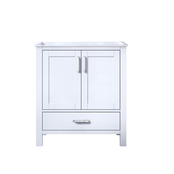 Jacques 30" White Vanity Cabinet Only