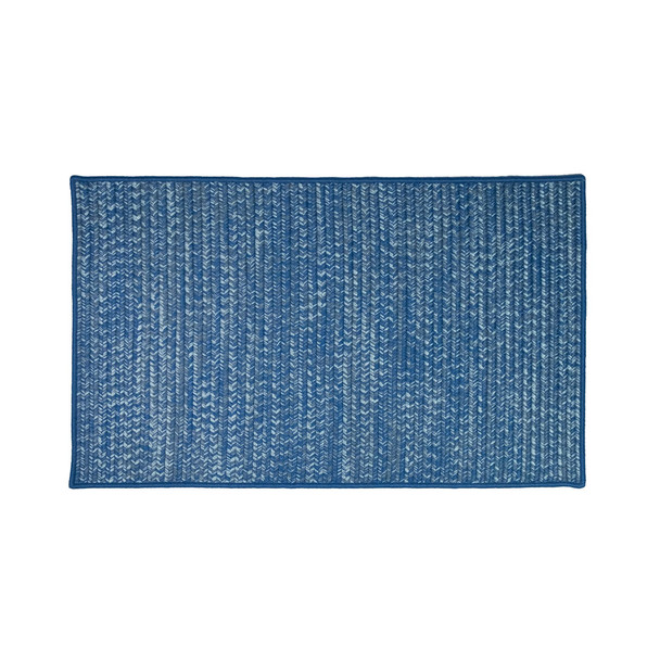 Colonial Mills Crestwood Tweed Cr24 Highland Blue Area Rugs