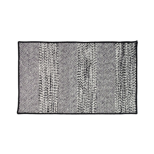 Colonial Mills Havana Textured Hv25 Black Lace Area Rugs