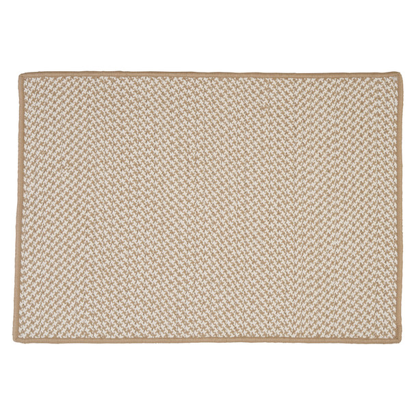Colonial Mills Houndstooth Tt89 Sand Area Rugs