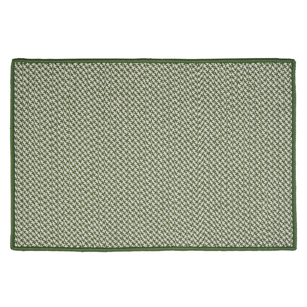 Colonial Mills Houndstooth Tt90 Leaf Green Area Rugs