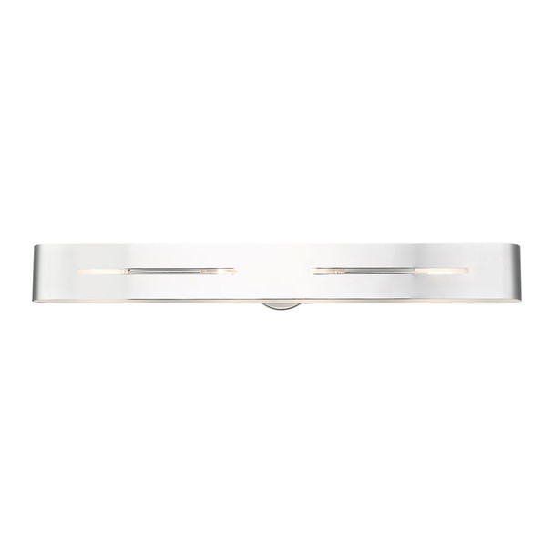 Livex Lighting 4 Lt Polished Chrome Ada Vanity Sconce - 16734-05