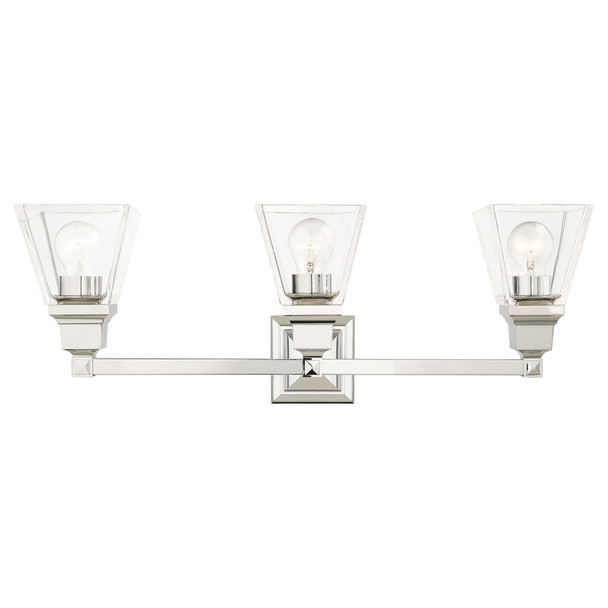 Livex Lighting 3 Lt Polished Chrome Bath Vanity - 17173-05