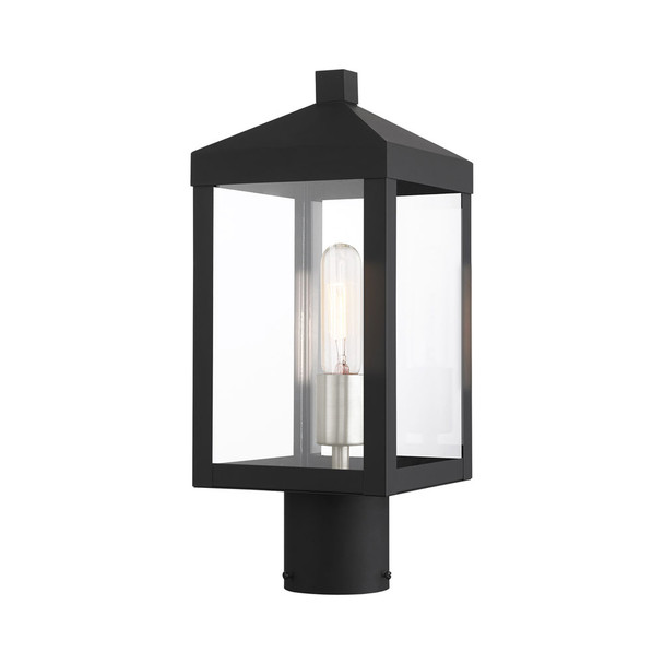 Livex Lighting 1 Lt Black Outdoor Post Top Lantern - 20590-04