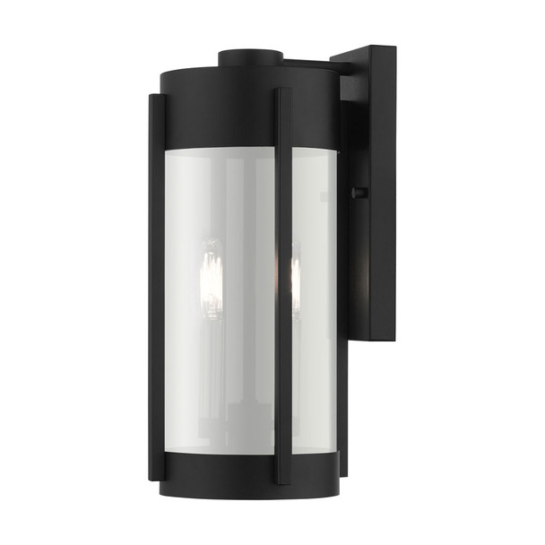 Livex Lighting 2 Lt Black Outdoor Wall Lantern - 22382-04