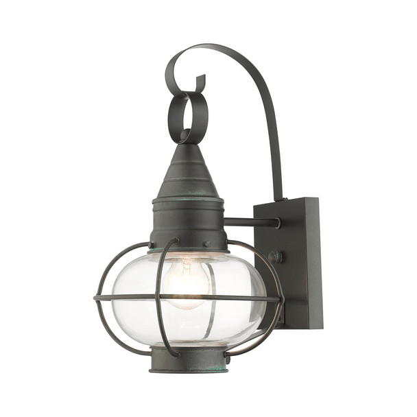 Livex Lighting 1 Lt Charcoal Outdoor Wall Lantern - 26901-61