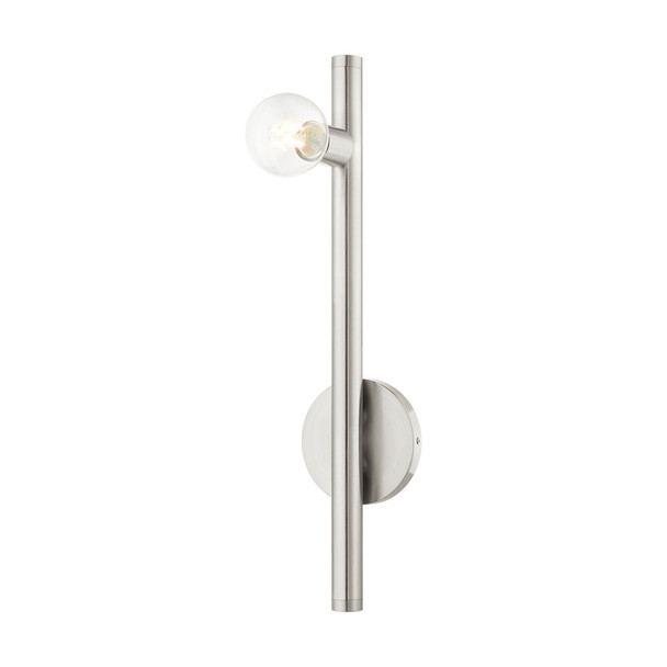 Livex Lighting 1 Lt Brushed Nickel Wall Sconce - 45861-91