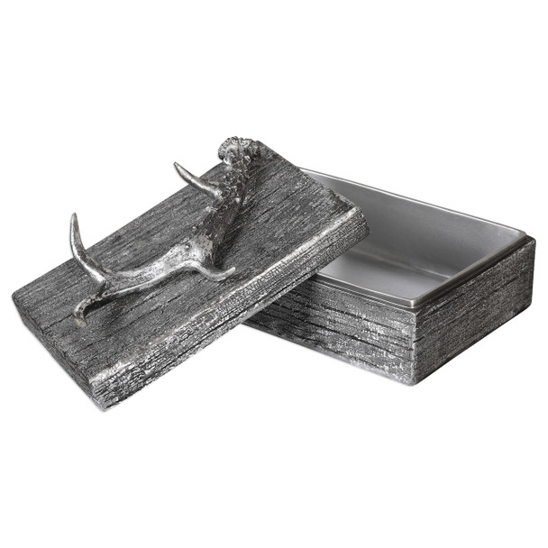 Uttermost Rustic Antler Box