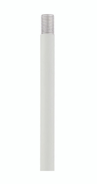 Livex Lighting White 12" Length Rod Extension Stem - 55999-03