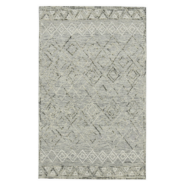 Amer Rugs Berlin Parsall BER-2 Light Gray Hand-Hooked Area Rugs