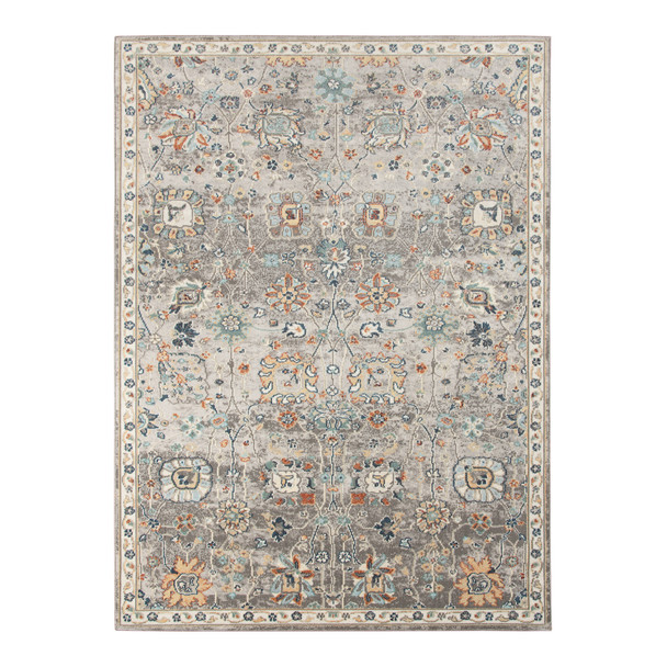 Amer Rugs Bohemian Hialeah BHM-6 Gray Power-Loomed Area Rugs