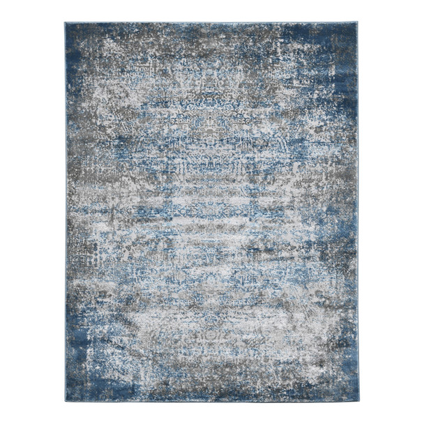 Amer Rugs Cairo Glenora CRO-7 Gray/Blue Power-Loomed Area Rugs