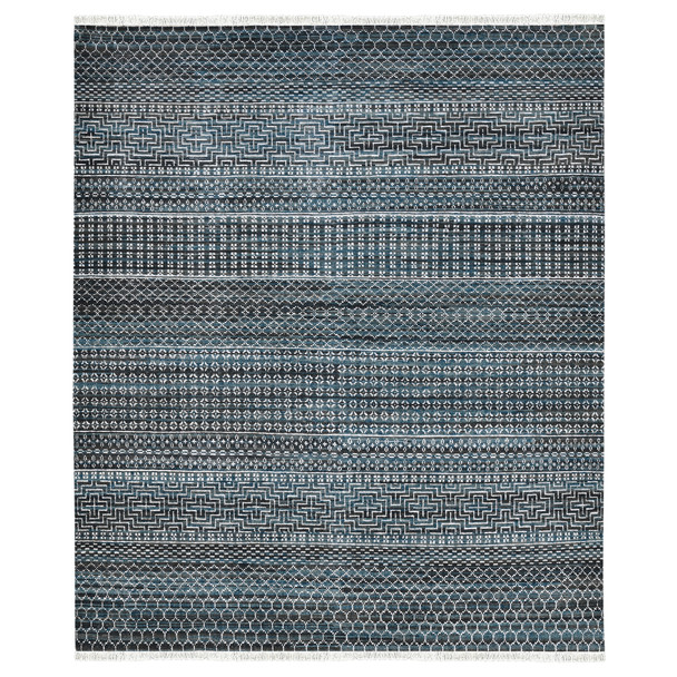 Amer Rugs Legacy Aleyn LEG(V)-25 Blue Hand-Knotted Area Rugs