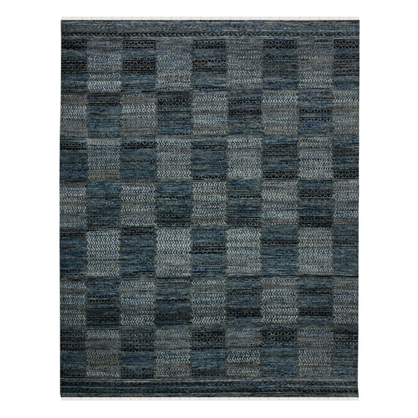 Amer Rugs Legacy Barton LEG-8 Gray/Blue Hand-Knotted Area Rugs