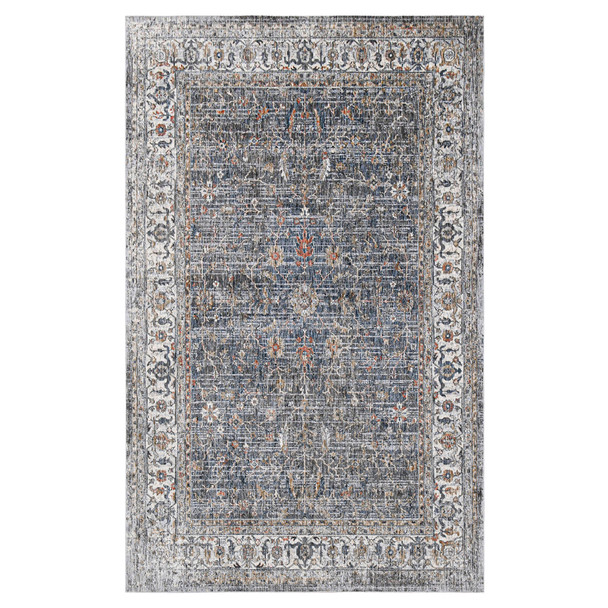 Amer Rugs Vermont Glidel VRM-7 Charcoal Power-Loomed Area Rugs