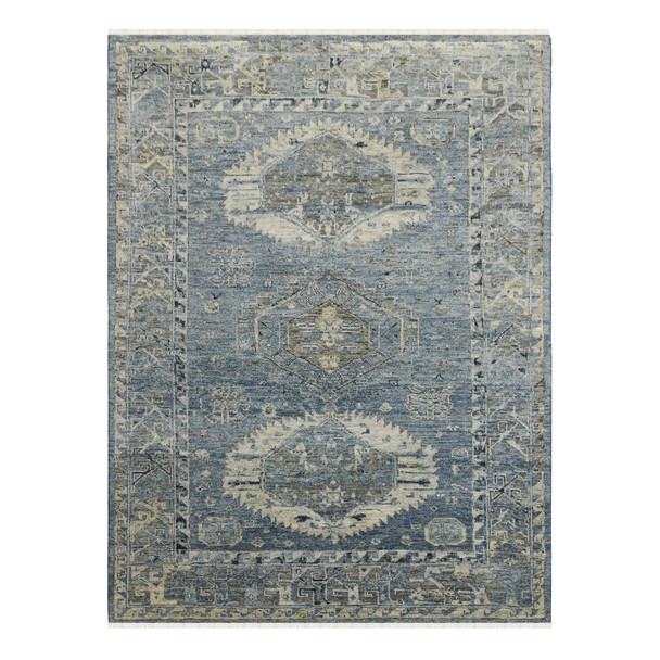 Amer Rugs Willow Mesa WIL-1 Blue Hand-Knotted Area Rugs