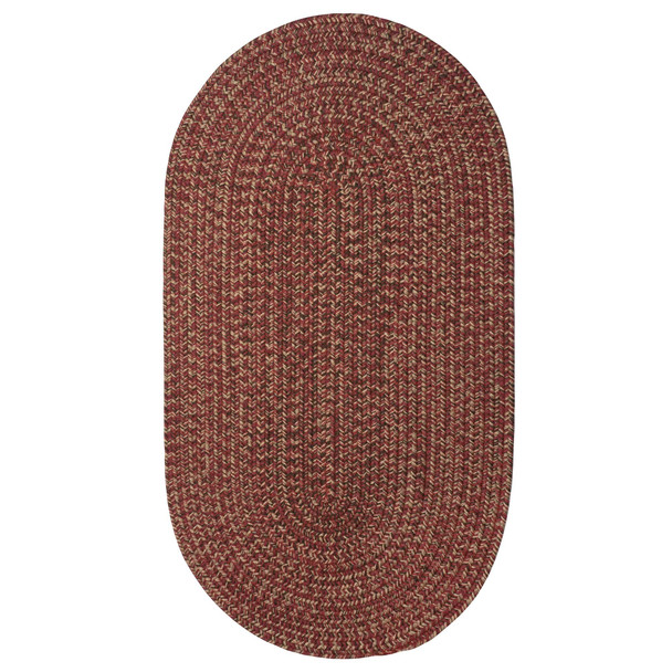 Capel Worcester Dark Ruby 0224_575 Braided Rugs