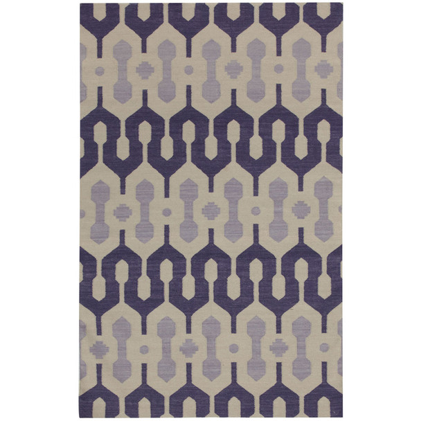 Capel Spain Amethyst Violet 3633_475 Flat Woven Rugs - 8' X 11' Rectangle