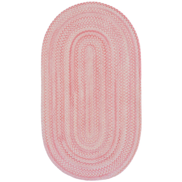 Capel Tiny Tots Light Pink 0377_500 Braided Rugs