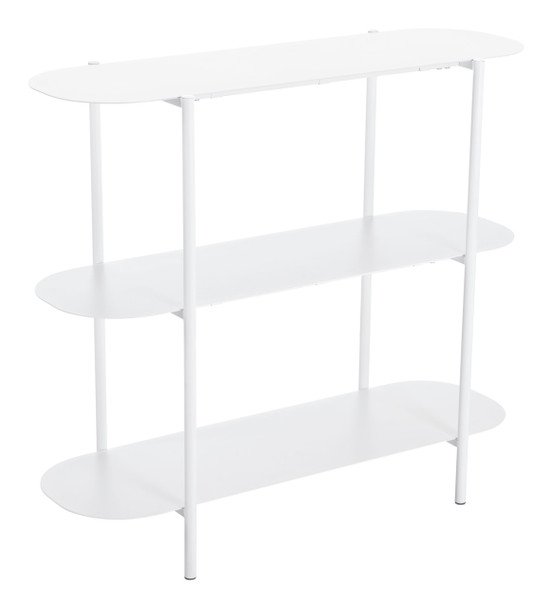 Tre Console Table White