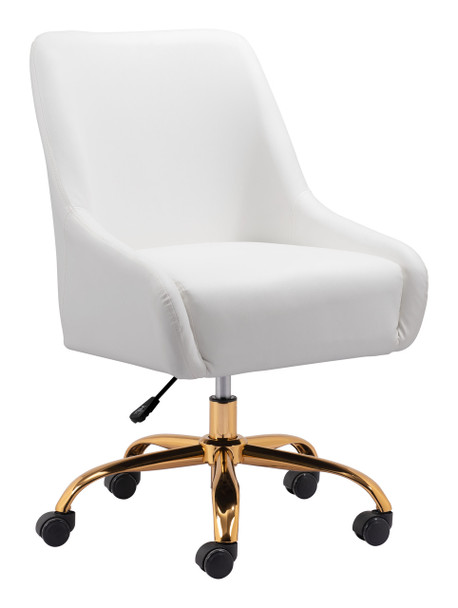 Madelaine Office Chair White
