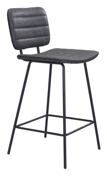 Boston Counter Chair (Set of 2) Vintage Black