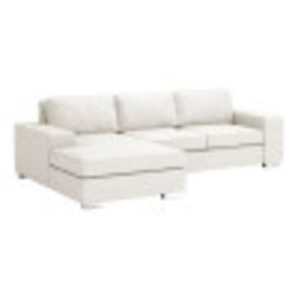Brickell Sectional White