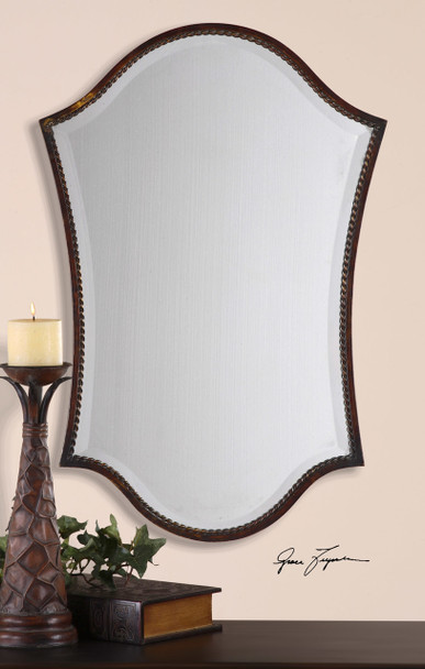 Uttermost Abra Bronze Vanity Mirror