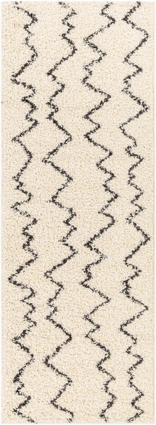 Surya Beni Shag BSH-2329 Global Machine Woven Area Rugs