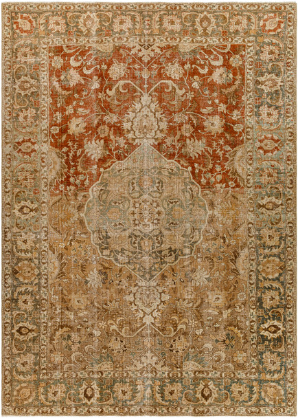 Surya Antique One Of A Kind AOOAK-1128  Hand Knotted - 7'9" X 11'3" Rectangle Area Rug