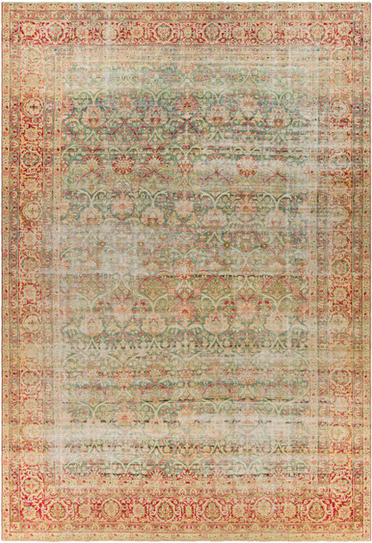 Surya Antique One Of A Kind AOOAK-1192  Hand Knotted - 9'8" X 14' Rectangle Area Rug