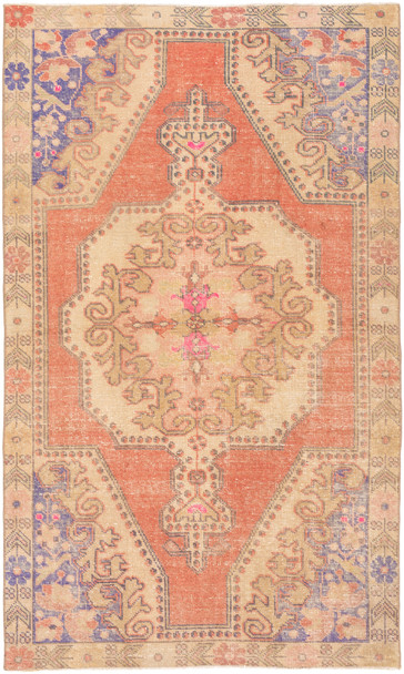 Surya Antique One Of A Kind OOAK-1052 Traditional Hand Knotted - 4'1" X 7' Rectangle Area Rug