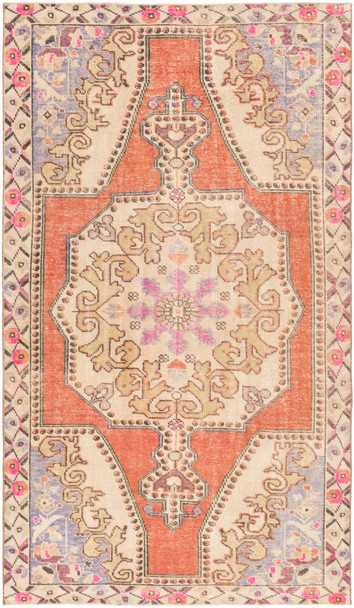 Surya Antique One Of A Kind OOAK-1098 Traditional Hand Knotted - 4'5" X 7'8" Rectangle Area Rug