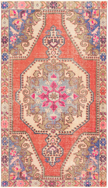 Surya Antique One Of A Kind OOAK-1099 Traditional Hand Knotted - 4'1" X 7'2" Rectangle Area Rug