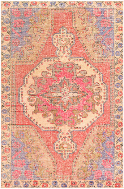 Surya Antique One Of A Kind OOAK-1119 Traditional Hand Knotted - 4'4" X 6'9" Rectangle Area Rug