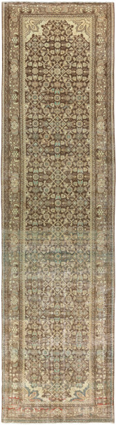 Surya Antique One Of A Kind OOAK-1237 Traditional Hand Knotted - 3'7" X 13'6" Runner Area Rug