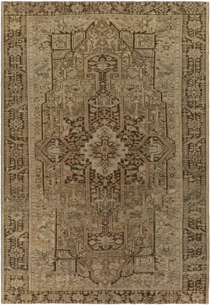 Surya Antique One Of A Kind OOAK-1242 Traditional Hand Knotted - 7' X 9'11" Rectangle Area Rug